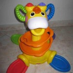 tour ballon girafe fisher price